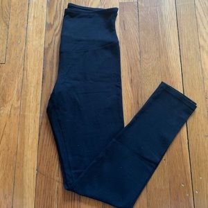 Yummy Tummy by Heather Thompson  black leggings
